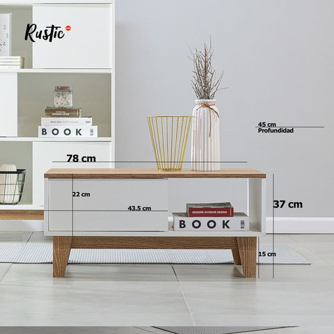 Set Rack SAVANA + Mesa INDIGO - Open Hogar