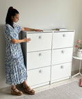 Set Zapateras PLUS blanco - Open Hogar