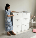 Set Zapateras PLUS blanco - Open Hogar