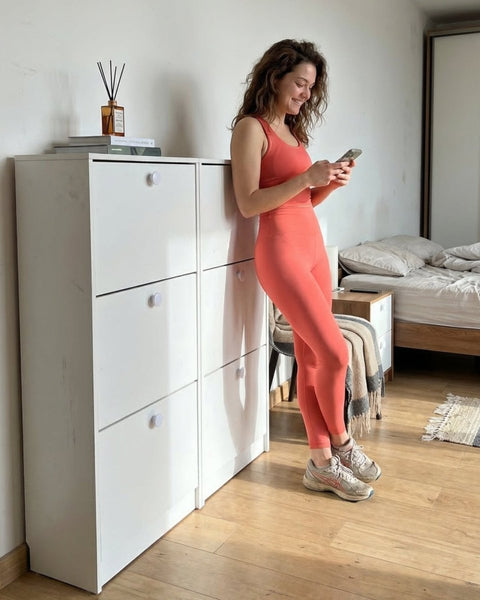 Set Zapateras PLUS blanco blanco - Open Hogar