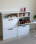 Set Zapateras STAR blanco - Open Hogar