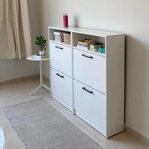 Set Zapateras STAR blanco blanco - Open Hogar