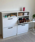 Set Zapateras STAR blanco blanco - Open Hogar