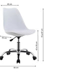 Silla PARIS giratoria blanco - Open Hogar