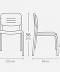 Silla PIC verde - Open Hogar