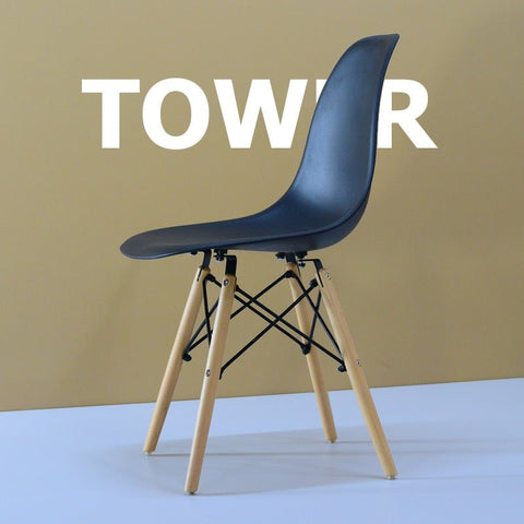 Silla TOWER negro - Open Hogar