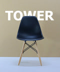 Silla TOWER negro - Open Hogar