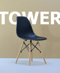 Silla TOWER negro - Open Hogar
