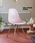 Silla TOWER rosa - Open Hogar