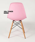 Silla TOWER rosa - Open Hogar