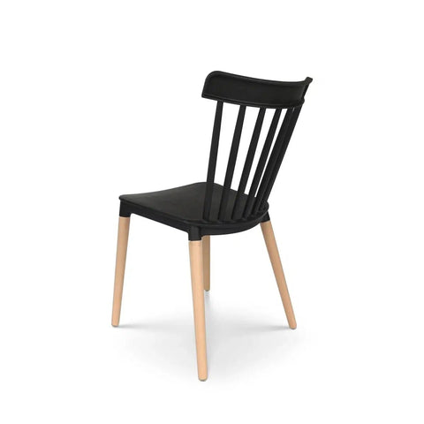 Silla WINDSOR negro - Open Hogar