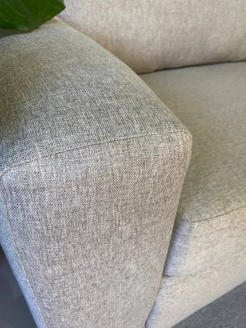 Sofá con chaise beige - Open Hogar