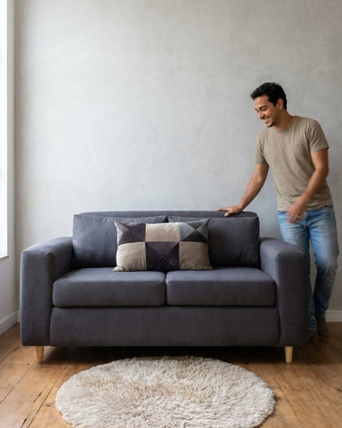 Sofá GRECO 2L gris Soft - Open Hogar