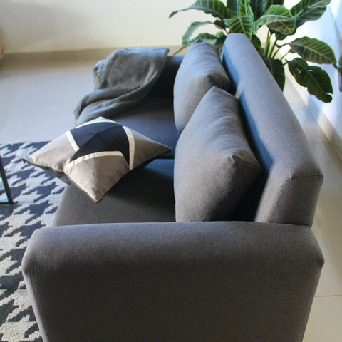 Sofá GRECO 2L gris Soft - Open Hogar