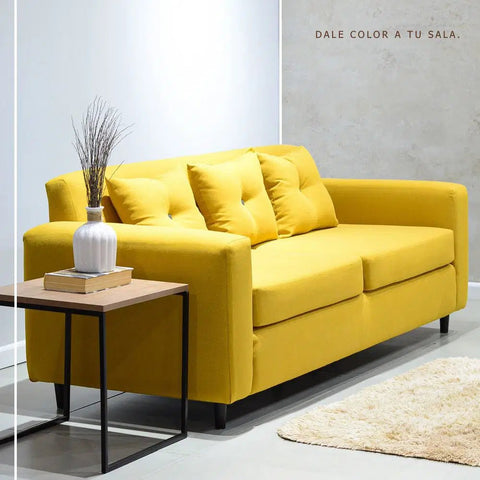 Sofá GRECO amarillo - Open Hogar