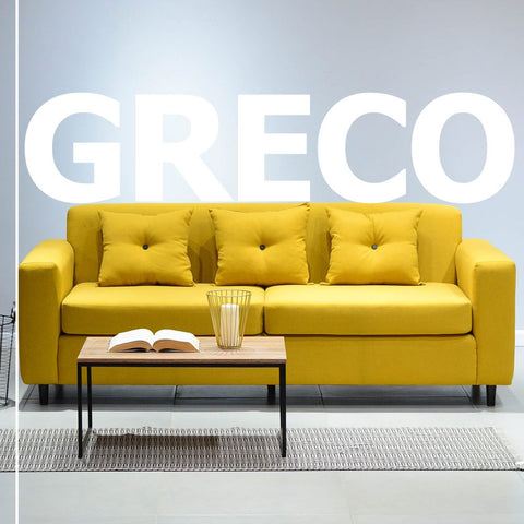 Sofá GRECO amarillo - Open Hogar