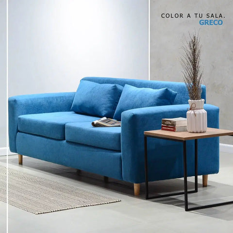 Sofá GRECO azul - Open Hogar