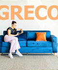 Sofá GRECO Azul GA - Open Hogar