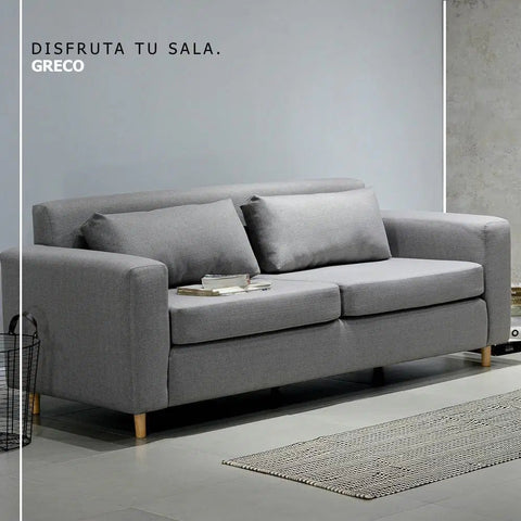 Sofá GRECO gris - Open Hogar