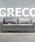 Sofá GRECO gris - Open Hogar