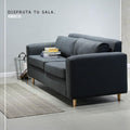 Sofá GRECO gris - Open Hogar