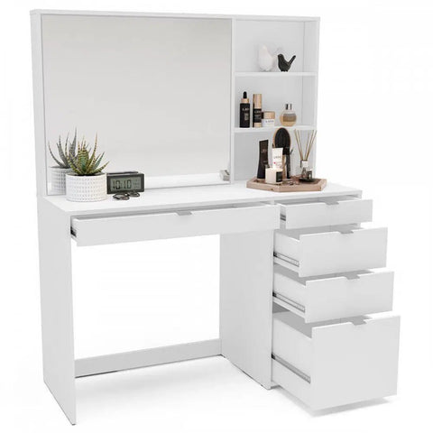 Tocador PRETTY blanco blanco - Open Hogar