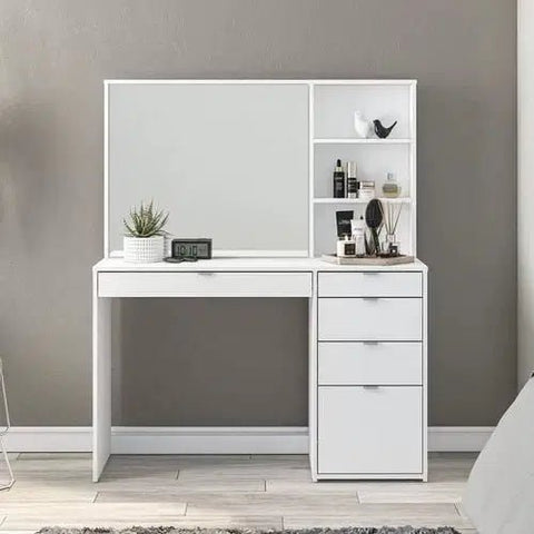 Tocador PRETTY blanco blanco - Open Hogar