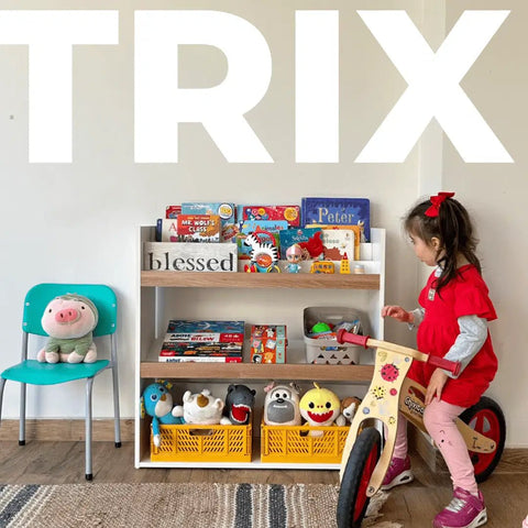 TRIX kids organizador blanco nature - Open Hogar