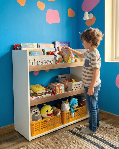 TRIX kids organizador blanco nature - Open Hogar