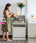 Zapatera MAYA 2P blanco blanco - Open Hogar