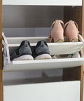 Zapatera MAYA 3P blanco blanco - Open Hogar