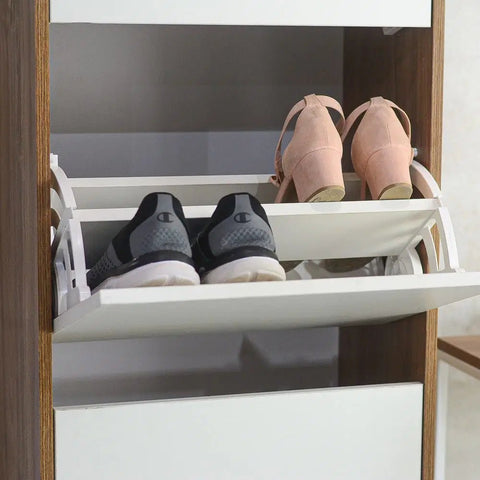 Zapatera MAYA 3P blanco blanco - Open Hogar