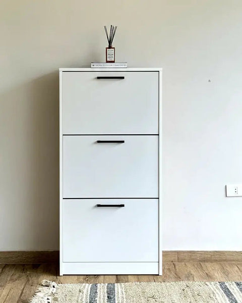 Zapatera PLUS blanco blanco - Open Hogar