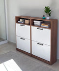 Zapateras STAR nature blanco - Open Hogar